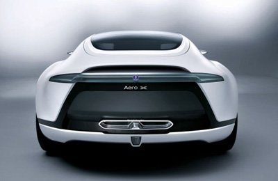 Saab Aero X concept rear view