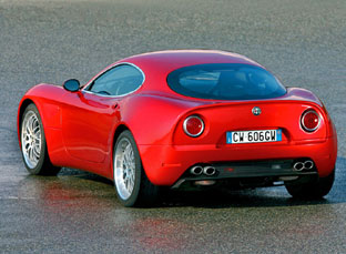 2008 Alfa Romeo 8c Competizione production version