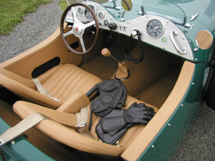 Allard J2X Mk1 interior