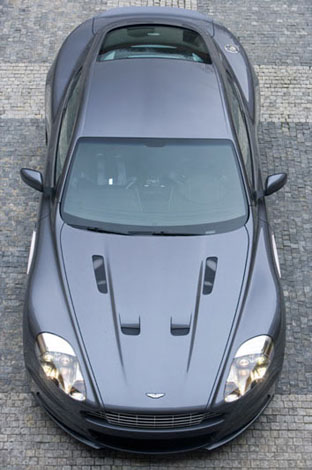 Aston Martin DBS top view