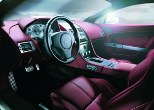 Aston Martin V8 Vantage Roadster interior