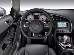 2007 Audi R8 interior