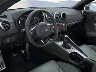 2007 Audi TT Quattro interior