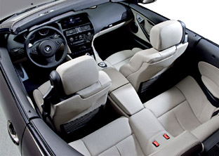 BMW M6 Convertible interior