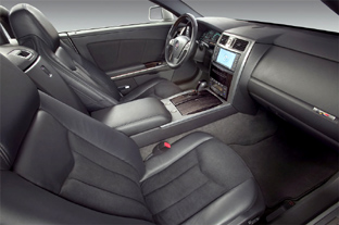 2006 Cadillac XLR-V interior