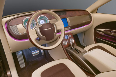 Chrysler Imperial concept interior