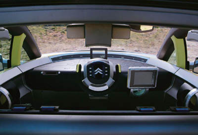 Citroen C-crosser interior