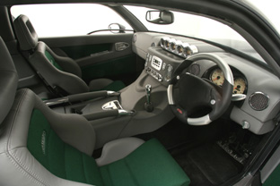 Connaught 
        Syracuse Type-D GT interior