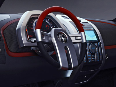 Dodge Rampage concept dashboard