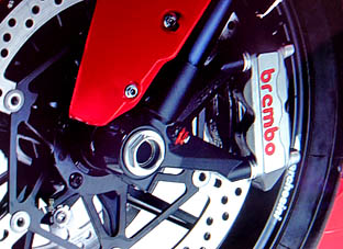 Ducati 1098 brake
