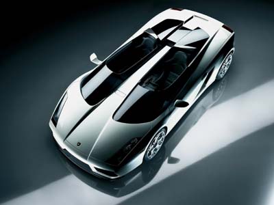 Lamborghini Concept S top view