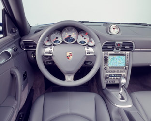 Porsche 911 Turbo Type 997 interior