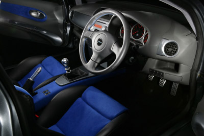 Prodrive P2 interior