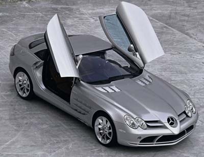 Mercedes-Benz SLR McLaren opened doors