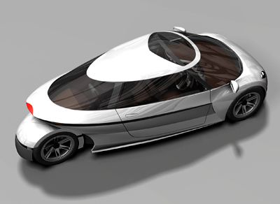 Michelin Challenge Design Space Efficient Vehicle (SEV) concept car