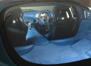 TVR T350 interior