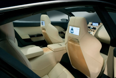 Aston Martin Rapide concept interior