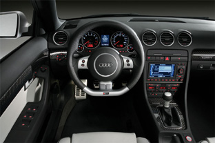 Audi RS4 Cabriolet interior