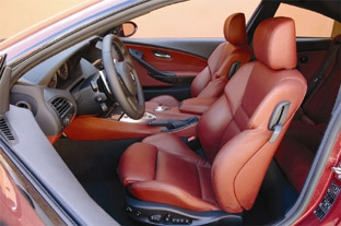 2006 BMW M interior