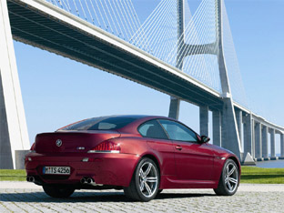 2006 BMW M6 rear