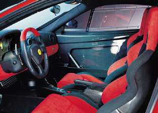 Ferrari 360 Challenge Stradale interior