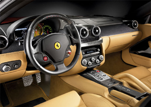 Ferrari 599 GTB Fiorano interior