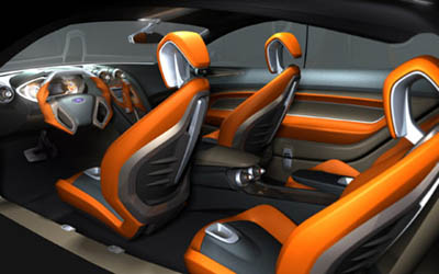 Ford iosis concept interior