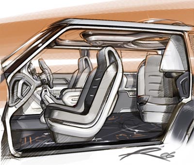 Nissan Terranaut interior