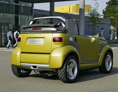 Smart Crosstown concept rear view