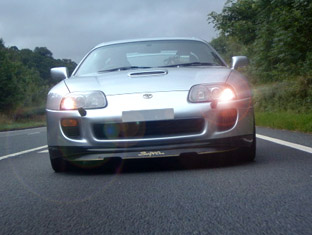 Toyota Supra Twin Turbo front view