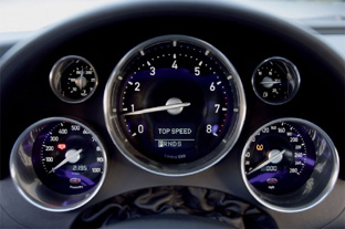 Bugatti Veyron 16.4 clocks