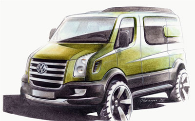 Volkswagen Crafter Atacama concept