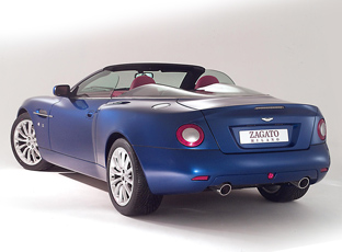 2004 Aston Martin Vanquish Roadster by Zagato