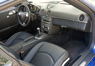 2007 Porsche Cayman S interior