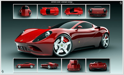 2007 Ferrari Dino Concept Car