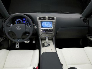 Lexus IS-F interior