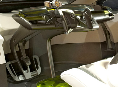 Acura DN-X concept car interior