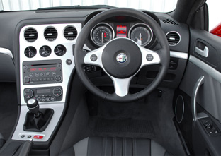 2006 Alfa Romeo Spider interior