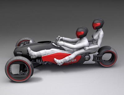 Aprilia Magnet concept motorbike