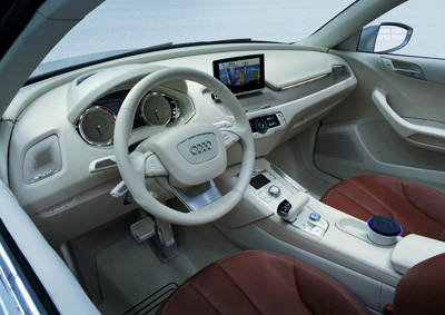 Audi Cross Coupe Concept interior