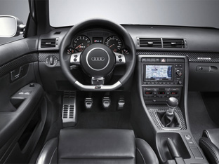 Audi RS4 interior