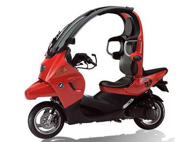  on The Bmw C1 Is A Scooter Incorporating Some Of The Safety Features