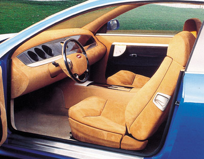 Bugatti EB 118 interior