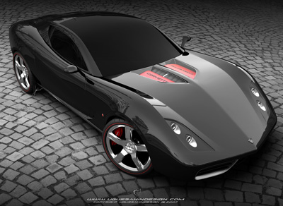Chevrolet 
                  Corvette Z03 by Ugur Sahin Design