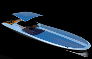 Czeers MK1 solar powered boat