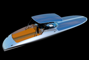 Czeers MK1 solar powered boat