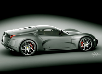 ferrari concept portrait