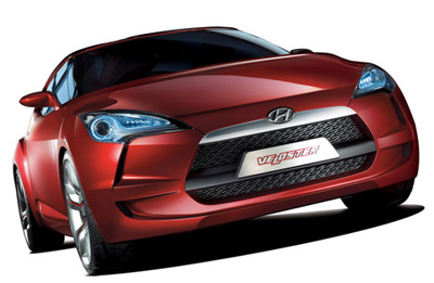 Hyundai Veloster concept car