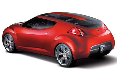 Hyundai Veloster concept car