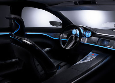 Jaguar C-XF Concept interior